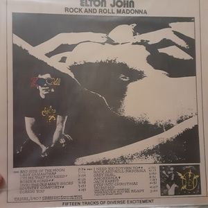 Bootleg Elton John vinyl record